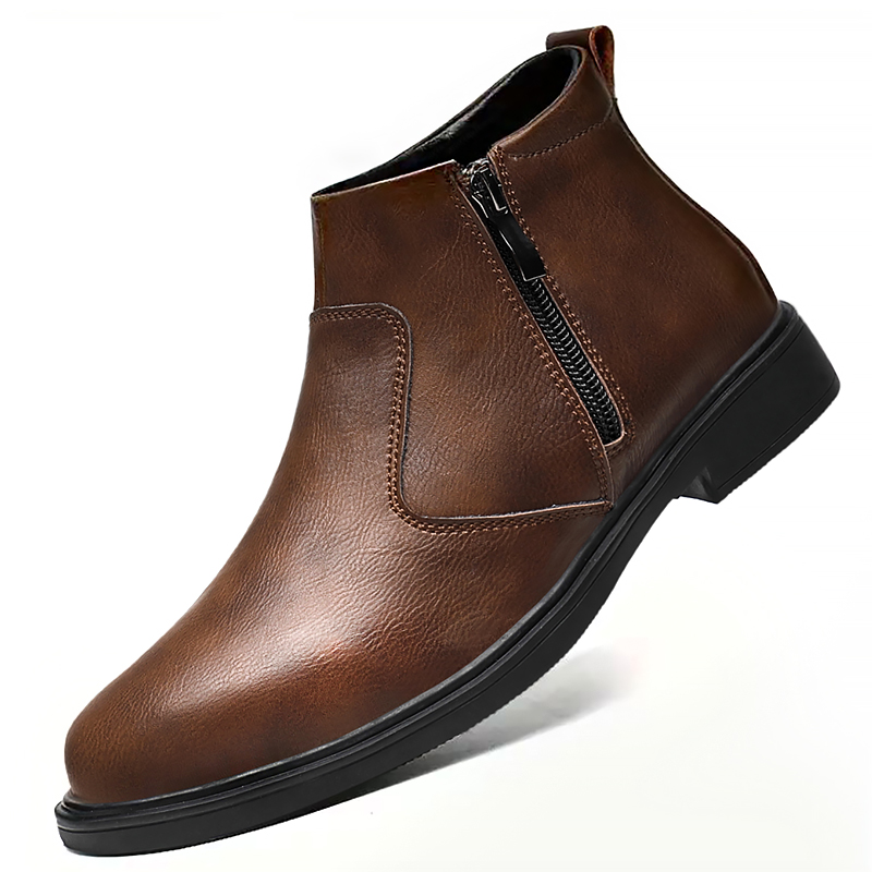 Men'S Shoes Hey Dude - أحذية جلدية جديدة للرجال لفصلي الخريف