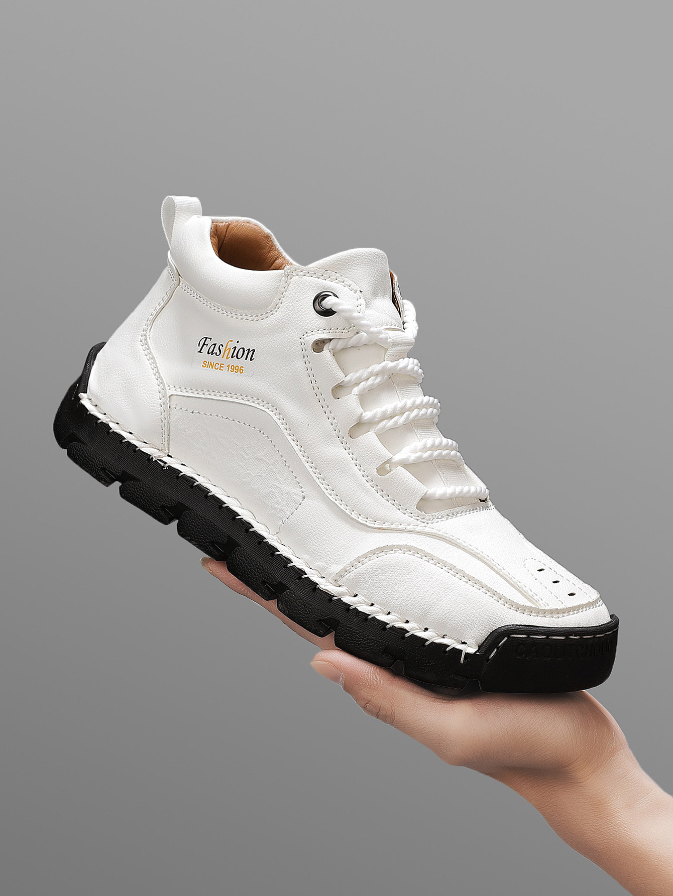 Men'S Shoes Hoka Sale - أحذية كاجوال متوسطة الارتفاع مصنوعة يدويًا