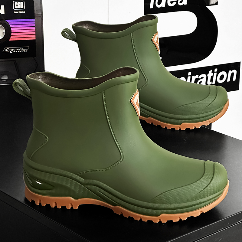 Men'S Shoes Water Resistant - أحذية مطر رجالية مقاومة للانزلاق ومضادة