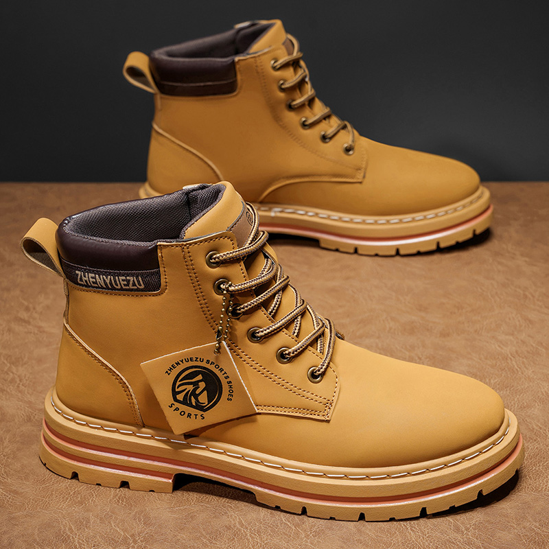 Men'S Shoes Increase Height - أحذية قصيرة رجالية للخريف والشتاء بتصميم