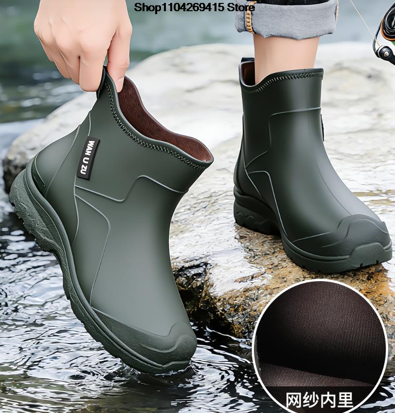 أحذية مطر جديدة للرجال مقاومة  - مراجعة Men'S Shoes Water Resistant وسعره